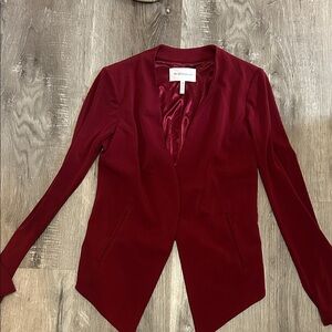 BCBGMaxAzria Deep Red Blazer